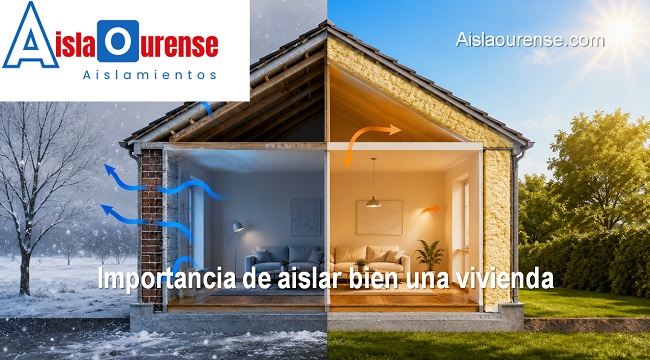 Importancia de aislar bien una vivienda